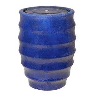 Glazed Ceramic Bosna Hi Fountain - Blue